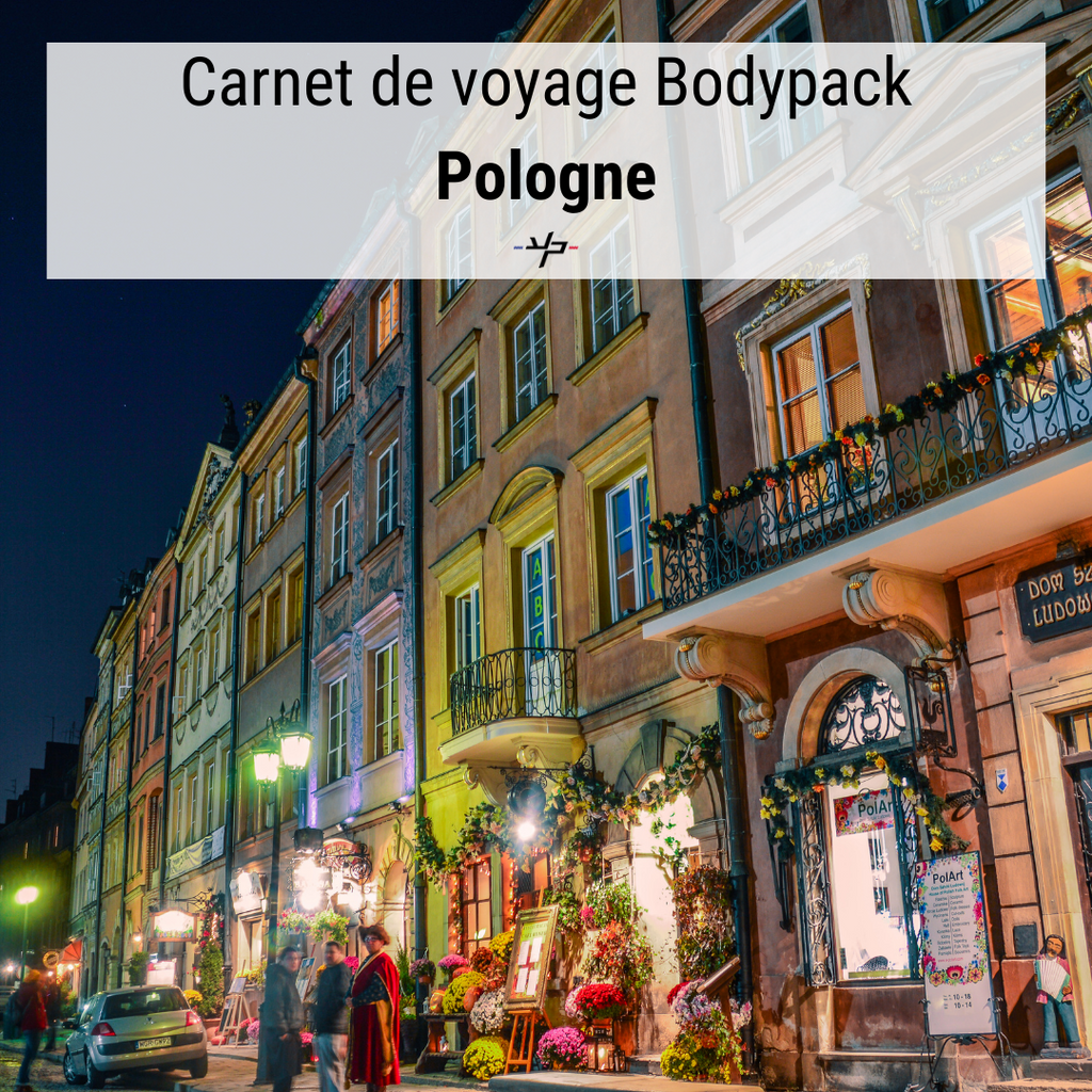 Carnet de voyage Bodypack : Pologne