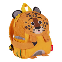 sac à dos ; sac goûter ; sac maternelle ; petit sac ; sac enfant ; oval ; leo ; leopard ; jaune ; orange