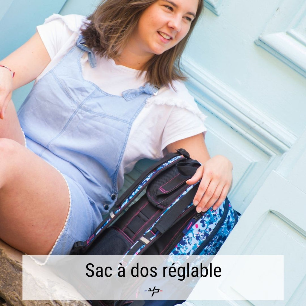 Le sac à dos ajustable qui s'adapte à la croissance !