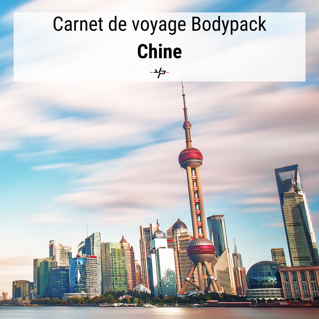 Carnet de voyage Bodypack : Chine