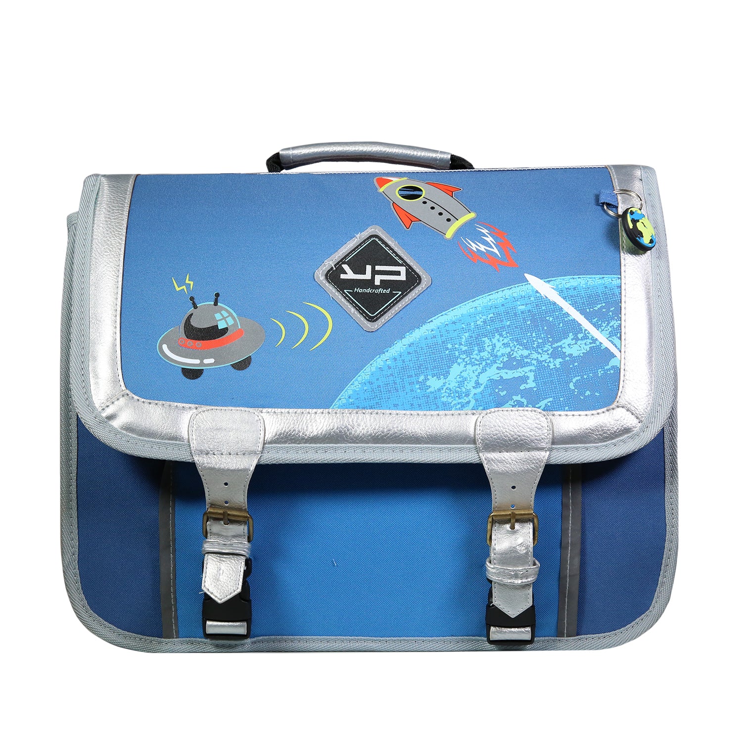 Cartable 38 cm recyclé objectif lune Bodypack1