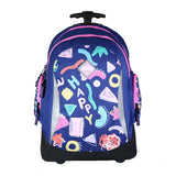 Sac à dos à roulettes Doodle Multicolore
