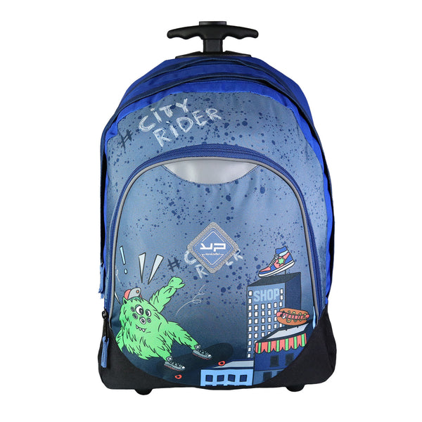 sac à dos à roulettes recyclé MONSTER