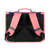 Cartable 38 cm 2 compartiments Folk Multicolore