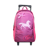 BAGTROTTER Sac à dos à roulettes Cybel Cheval Violet