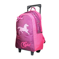 BAGTROTTER Sac à dos à roulettes Cybel Cheval Violet