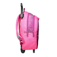 BAGTROTTER Sac à dos à roulettes Cybel Cheval Violet