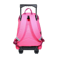 BAGTROTTER Sac à dos à roulettes Cybel Cheval Violet