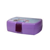 BAGTROTTER Boite Déjeuner et gourde en plastique 380ml La Reine des Neiges Frozen Violette