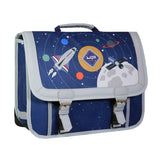 Cartable 38 cm Cosmos Bleu - 3/4