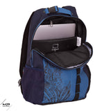 sac ; sac à dos ; recyclé ; collège ; lycée ; école ; secondaire  ; 1 compartiment ; bleu ; bleu foncé ; ours ; nature ; sauvage ; usb ; sac ordi ; ordinateur ; compartiment ordinateur
