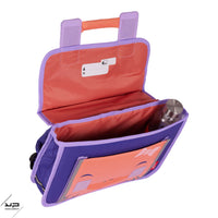 cartable ; cartable rose ; cartable violet ; cartable fille ; cartable maternelle ; cartable primaire ; rose ; violet : paon