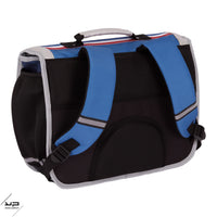 cartable ; cartable primaire ; cartable 38cm ; cartable enfant ; enfant ; phosphorescent ; recyclé ; lune ; bleu ; fusée ; espace ; objectif lune ; cartable 38cm objectif lune