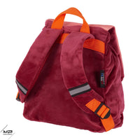 sac à dos ; sac goûter ; sac maternelle ; petit sac ; sac enfant ; souple ; rose ; ecureuil