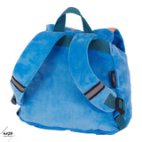 sac à dos ; sac goûter ; sac maternelle ; petit sac ; sac enfant ; sac bleu ; canard ; bleu